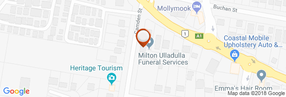 schedule Funeral home Ulladulla